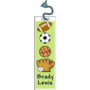  Sports Personalized Bookmark