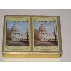  Vintage Playing Cards   The Capital Washington D.C. 339 