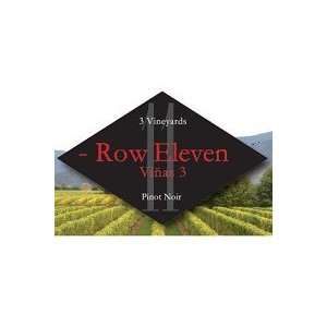  Row Eleven Pinot Noir Vinas Three 2009 375ML Grocery 