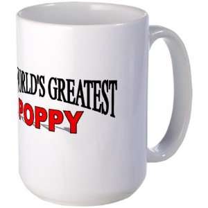  The Worlds Greatest Poppy Occupations Large Mug by 