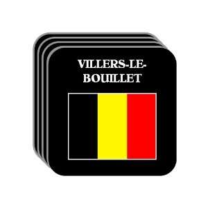  Belgium   VILLERS LE BOUILLET Set of 4 Mini Mousepad 