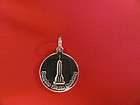   silver DECADE of 1930s EMPIRE STATE BUILDING charm or pendant