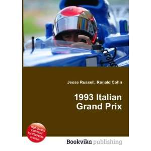  1993 Italian Grand Prix Ronald Cohn Jesse Russell Books