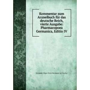   das deutsche Reich, vierte Ausgabe Pharmacopoea Germanica, Editio IV