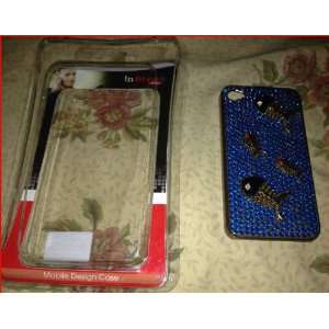   Case Instyle Blue Crystal 3d Fish New Case Cell Phones & Accessories