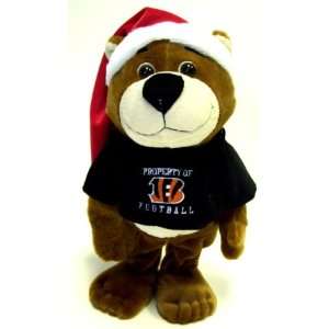   Bengals NFL Animated Dancing Holiday Bear