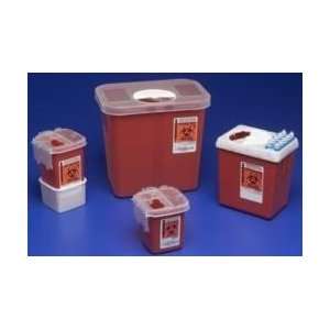  AUTODROP Phlebotomy/Sharps Container   1/2 Quart   Red 