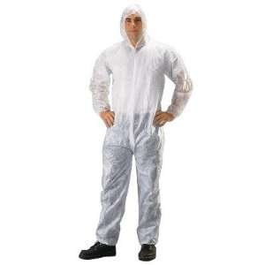   Coverall With Hood,Elastic Wrist & Ankles   Small