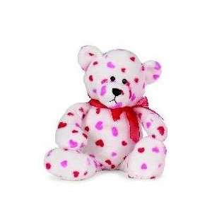  Love Struck 8in Teddy Bear (White) Plush by Ganz Toys 