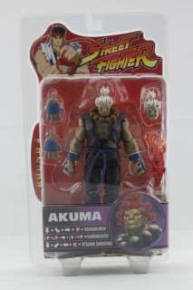Street Fighter AKUMA figure Dark blue rare     SOTA TOYS  