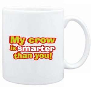   Mug White  My Crow is smarter than you  Animals