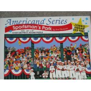  Sportmans Park by Ann Thompson Jumbo Jigsaw Puzzle Toys 