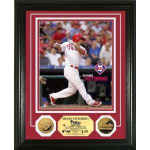  Shane Victorino 24Kt Gold Coin Photo Mint Sports 