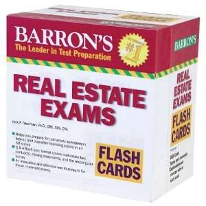   Real Estate Exam Flash Cards [Cards] Jack P. Friedman Ph.D. Books