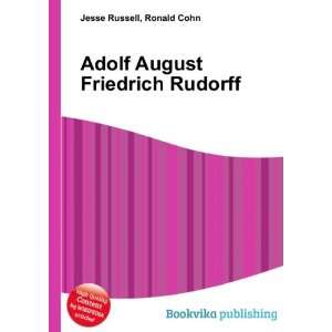  Adolf August Friedrich Rudorff Ronald Cohn Jesse Russell Books