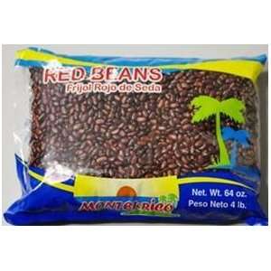 Monterrico Dry Red Beans 64 oz   Frijol Rojo Seda  Grocery 