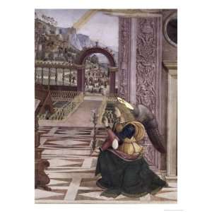  Annunciation Giclee Poster Print by Pintoricchio, 18x24 