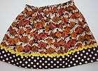 Girls Alabama Fabric Shirt & Skirt Set Crimson/Houndstooth Size 4T 