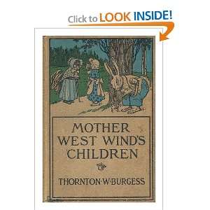 Mother West Winds Children Thornton W. (Thornton Waldo) (1874 1965 