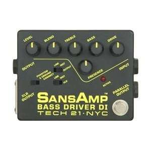  Tech 21 Sansamp Bass Driver Di 