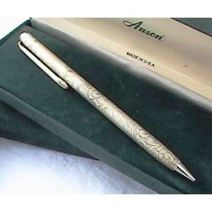  Anson Antique Sterling Silver Ballpoint Pen By Mfg for 