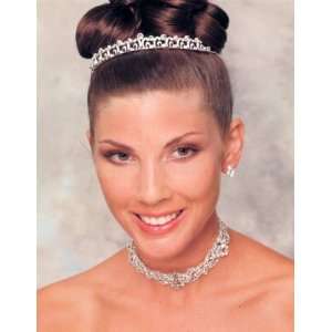  Ansonia Romance Collection Rhinestone Swirl Tiara Beauty