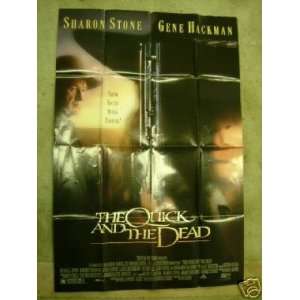  Movie Poster Sharon stone The Quick And The Dead F30 