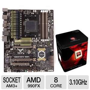  ASUS Sabertooth 990FX TUF series 5 year war Bundle 