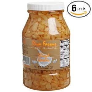 Diva Farms Sliced Garlic, 32 Ounce Jars Grocery & Gourmet Food
