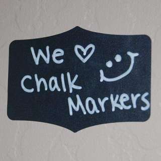   CHALK MARKER writes like paint pen on glass, mirrors, Chalkboard Vinyl