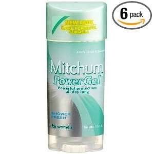 Mitchum Anti Perspirant & Deodorant for Women, Power Gel Shower Fresh 