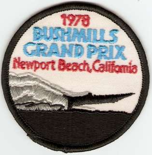1978 PATCH Boat Race BUSHMILLS GRAND PRIX Newport Beach  