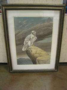 Vintage Don Richard Eckelberry Signed Print 1972 Alert & Ready  