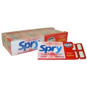  Spry Cinnamon Xylitol Gum 20pc Blister Packs 8 PACK BULK 