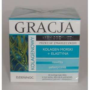   Gracja Sea Collagen + Elastin Anti Wrinkle Day/Night Cream Beauty