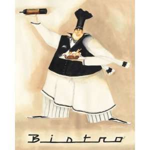  Bistro Chef by Jennifer Garant. Size 10.00 X 8.00 Art 
