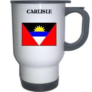  Antigua and Barbuda   CARLISLE White Stainless Steel Mug 