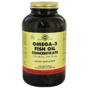  Omega 3 Fish Oil Concentrate   240   Softgel Health 