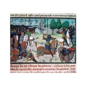  The Battle of Hastings, 14th October 1066, from Chronique 