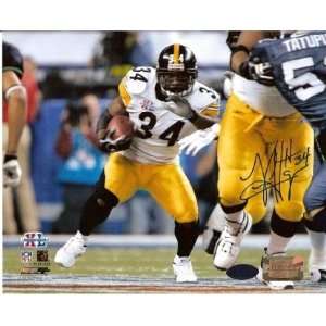  Verron Hayes Autographed/Hand Signed Steelers Super Bowl 