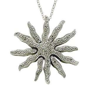   Singer Jewelry Sunburst Jewelry Gift Boxed w/Chain 18 Length Gift