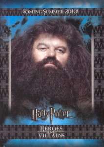 HARRY POTTER HEROES AND VILLAINS PROMO CARD P2  