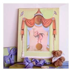  Vintage Circus Lithographs, Set of Four Baby