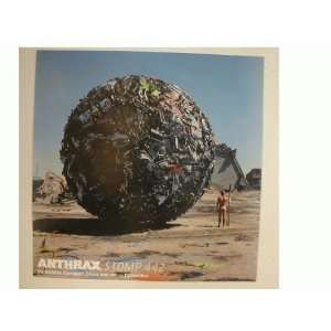  Anthrax Poster Garbage Ball Stomp 442 