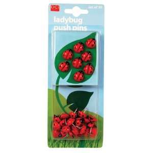  Ladybug Push Pins Thumbtacks