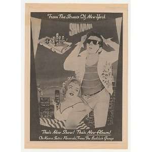  1973 Sha Na Na From the Streets of New York Print Ad 