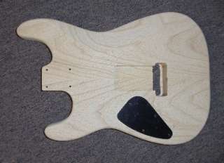 MIGHTY MITE TWO HUMBUCKER ASH GUITAR BODY FITS FENDER UNFINISHED 