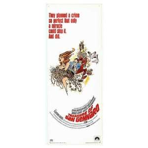  Treasure Of San Gennaro Original Movie Poster, 14 x 36 