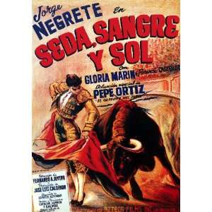  8x11 Inches Poster. Seda, Sangre, y Sol, Directed By 