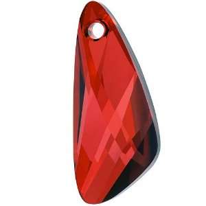  Swarovski Crystal #6690 39mm Wing Pendant Crystal Red 